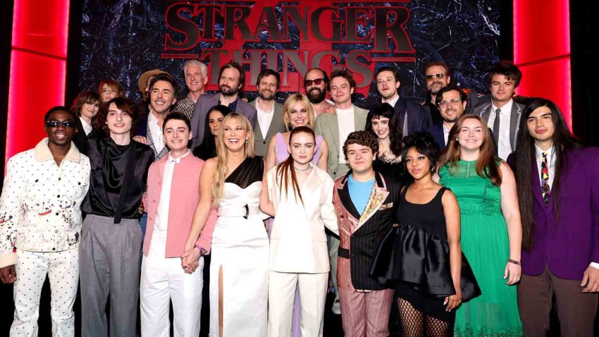 Cast of "Stranger Things"