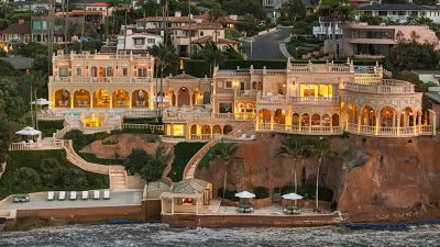 California's iconic Sand Castle estate listed for $108M