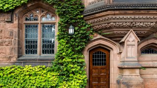 Ivy League architecture at Princeton University.