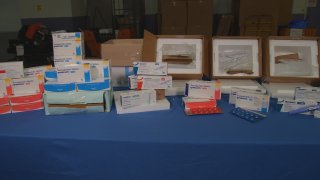 Seized Ozempic, Wegovy and other weight loss drugs at JFK International Mail Facility.