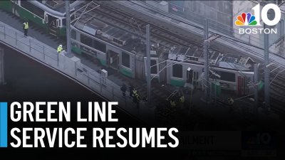 Green Line service resumes after derailment