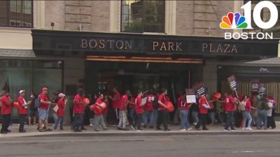 Boston hotel workers say they want to be able to afford to live in the city