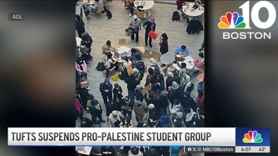 Tufts suspends its Students for Justice in Palestine chapter, but group still protests