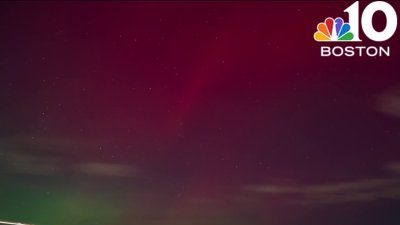 Northern lights visible across New England