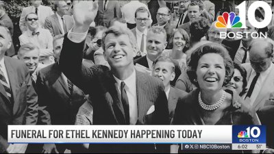 Funeral for Ethel Kennedy happening Monday