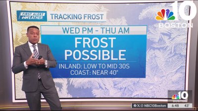 Forecast: Cooler temps, frost possible this week