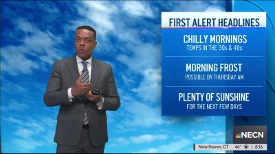 Forecast: Cooler temps, frost possible this week