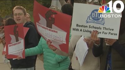 Boston Teachers Union protests held amid ongoing contract talks