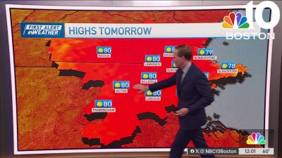 Forecast: Temps could reach 80s Monday