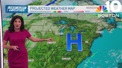 A blast of summery weather to hit New England on Monday