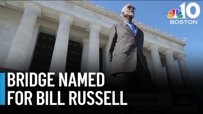 Boston names bridge for Bill Russell