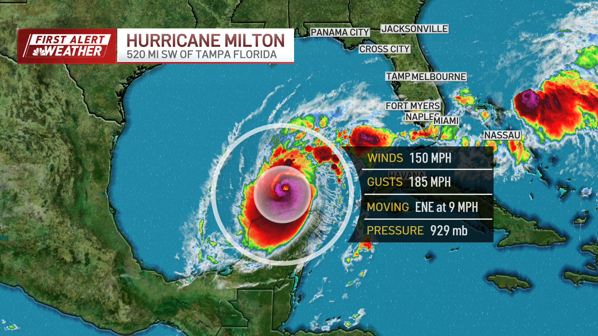 Hurricane Milton Live Updates: Timeline, Tracker And More – NECN