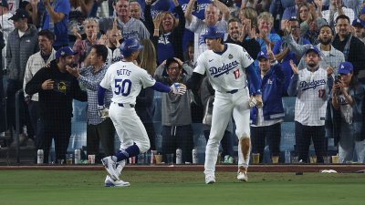 Dodgers stars Mookie Betts and Shohei Ohtani