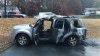 Woman arrested in connection to vehicle fire in Hudson