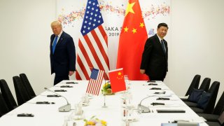 U.S. President Donald Trump attends a bilateral meeting with China’s President Xi Jinping during the G-20 leaders summit in Osaka, Japan, June 29, 2019.