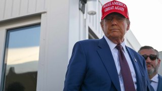 U.S. President-elect Donald Trump at a viewing of the launch of the sixth test flight of the SpaceX Starship rocket on Nov. 19, 2024, in Brownsville, Texas.