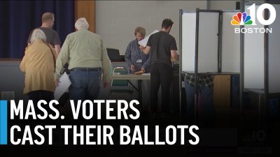 Catching up with Mass. voters at the polls