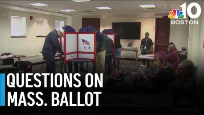 Mass. deciding on 5 ballot initiatives