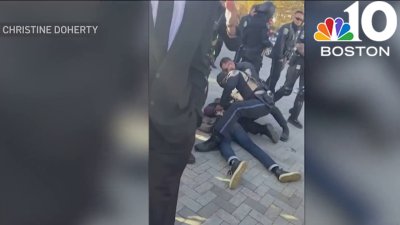 Boston police make multiple arrests as abortion protesters clash