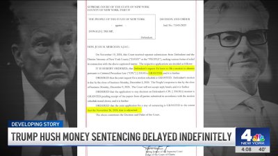 Trump hush money sentencing delayed, judge will hear defense's arguments to dismiss