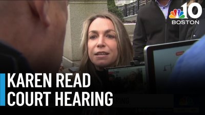 Karen Read speaks after court hearing