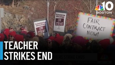 Teacher strikes in Marblehead and Beverly end