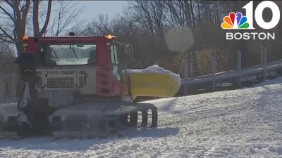 Shrewsbury ski school has been making snow since September thanks to technology