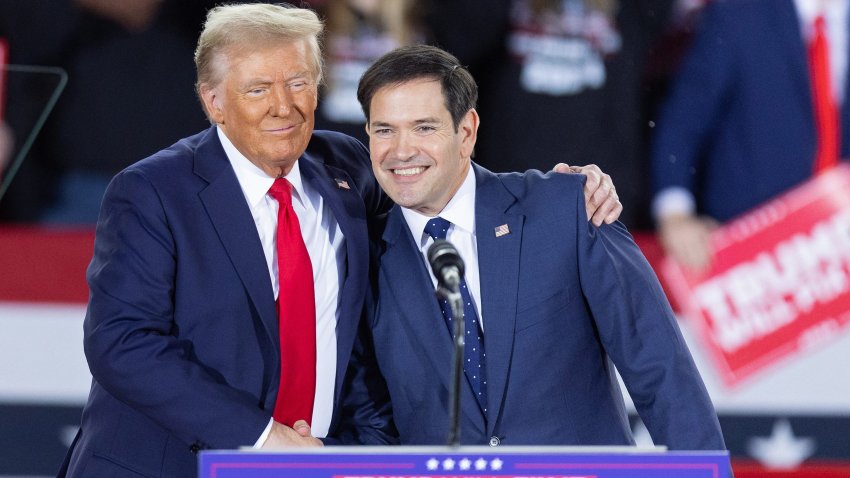 Donald Trump and Marco Rubio