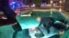 WATCH: Phoenix police save man from car submerged in pool