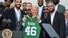 Boston Celtics visit White House for NBA championship celebration