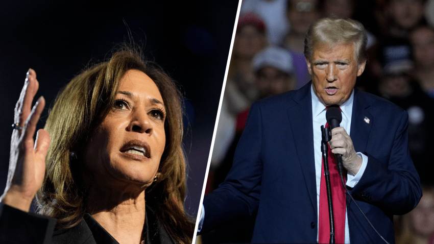 Vice President Kamala Harris; Former President Donald Trump