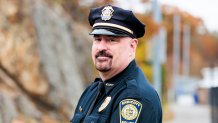 Photo of Jeremy Cole, courtesy of Endicott College Police Department. The 49-year-old police sergeant was hit by a wrong-way driver on I-95 in Newbury early Thursday, sustaining fatal injuries.