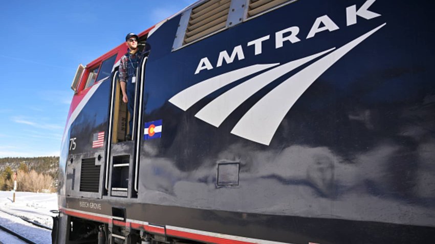 Amtrak Locomotive Engineer Davis Grilley drove The Winter Park Express from Denver Union Station to Winter Park in Winter Park, Colorado on Friday, December 20, 2024. 