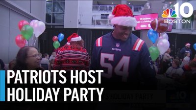 Patriots host annual children's holiday party