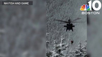 Hypothermic hiker rescued by helicopter in NH's White Mountains