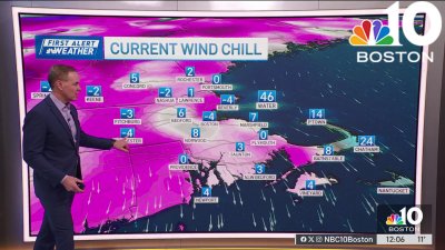 Forecast: Biting wind chill overnight