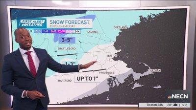 Forecast: Christmas Eve snow for some