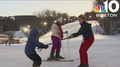 Hitting the slopes for a white Christmas on Wachusett Mountain