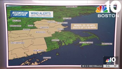 Forecast: Wind advisories across much of Mass. and NH