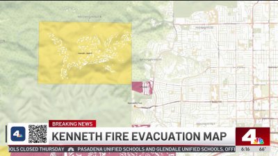 Kenneth Fire evacuation order is downgraded