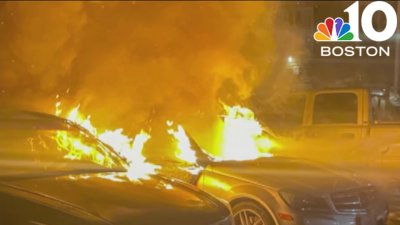 Nashua police investigate car fire believed to be started by Molotov cocktail