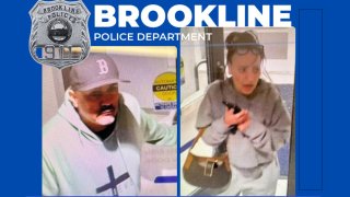 Brookline police say the suspects pictured above may be connected with a break-in at a Coolidge Corner apartment on Dec. 17.