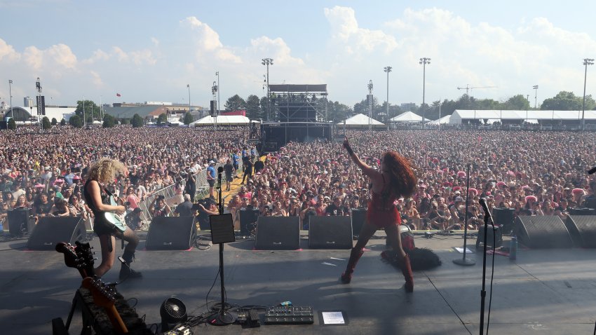 BOSTON, MASSACHUSETTS – MAY 26: Chappell Roan performs during the 2024 Boston Calling Music Festival at Harvard Athletic Complex on May 26, 2024 in Boston, Massachusetts. (Photo by Taylor Hill/Getty Images for Boston Calling)