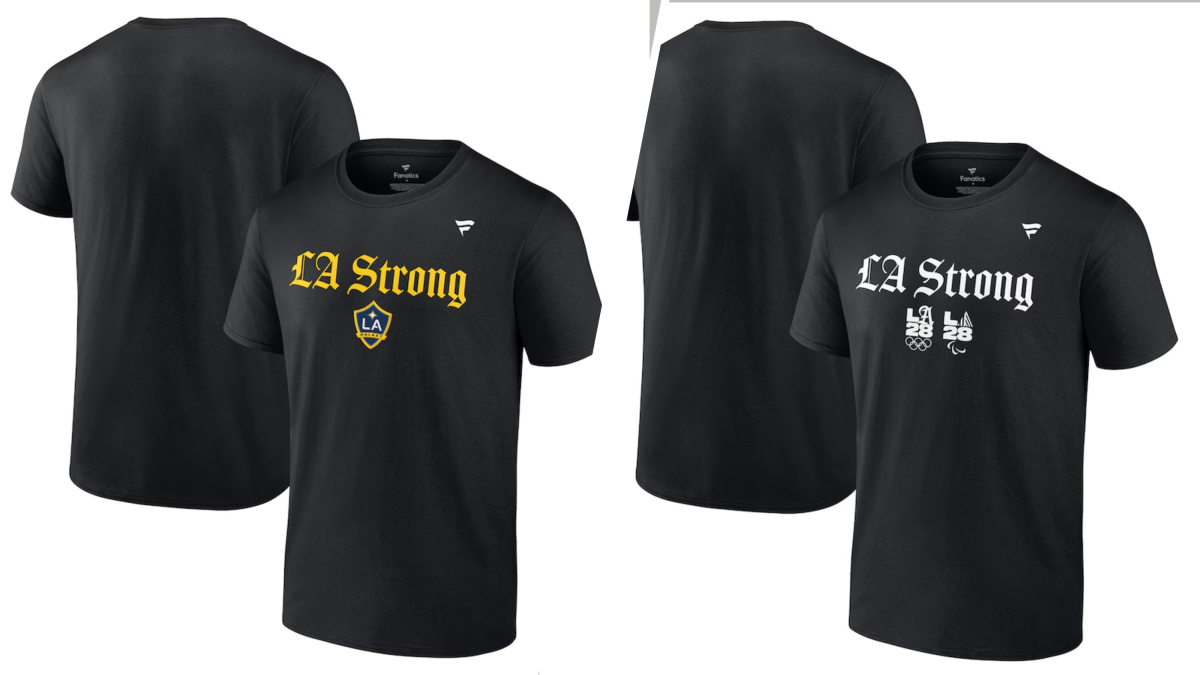 ‘LA Strong’ logo and shirts unveiled to help wildfire recovery NECN