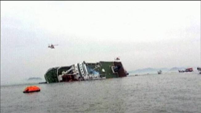 Nearly 300 Missing After Ferry Sinks Off South Korea Coast